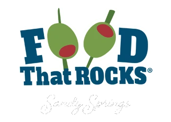 Food the Rocks Logo